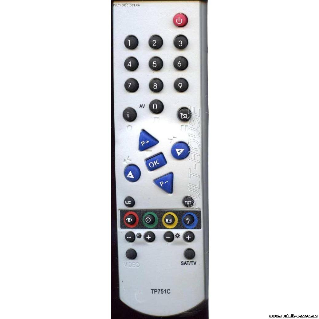 TV пульт 6-20 GRUNDIG TP751(S 00/D 02 2/IC 9dC10)